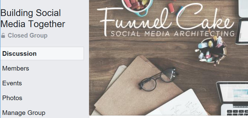 Screenshot of FunnelCake Social Media